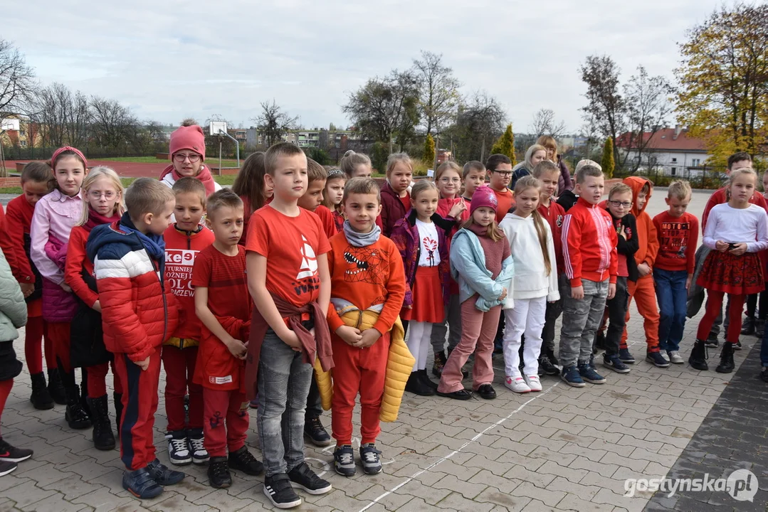 Akcja "Szkoła do hymnu" w Szkole Podstawowej nr 3 w Gostyniu