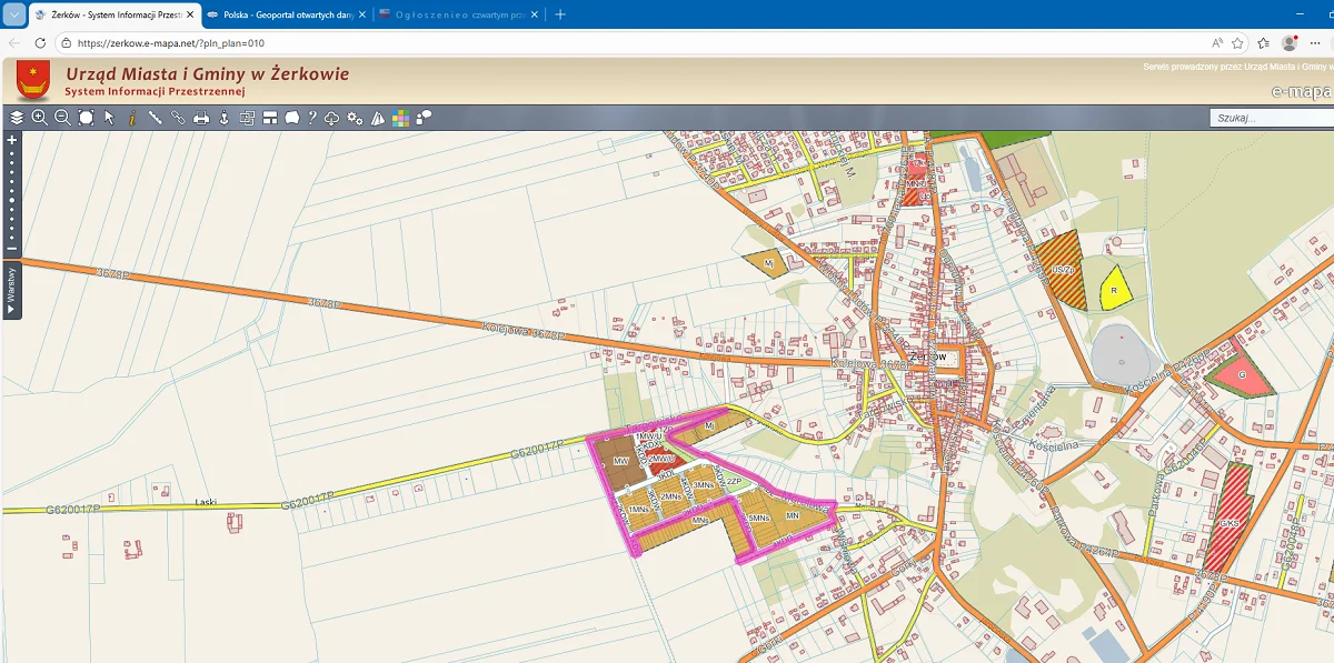 Działki w Żerkowie pod zabudowę wielorodzinną i szeregową