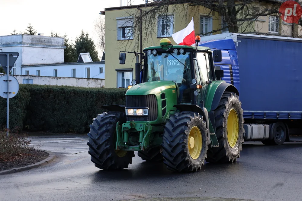 Protest rolników w Rawiczu