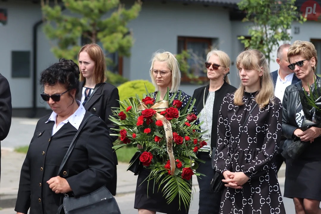 Delegacje na ceremonii pogrzebowej śp. Kazimierza Chudego