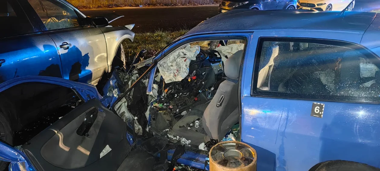 Nieustąpienie pierwszeństwa doprowadziło do tragedii. Wypadek w Wielkopolsce