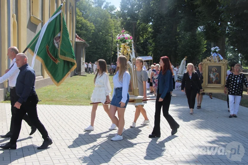 Odpust i wprowadzenie nowego księdza w Kuczkowie