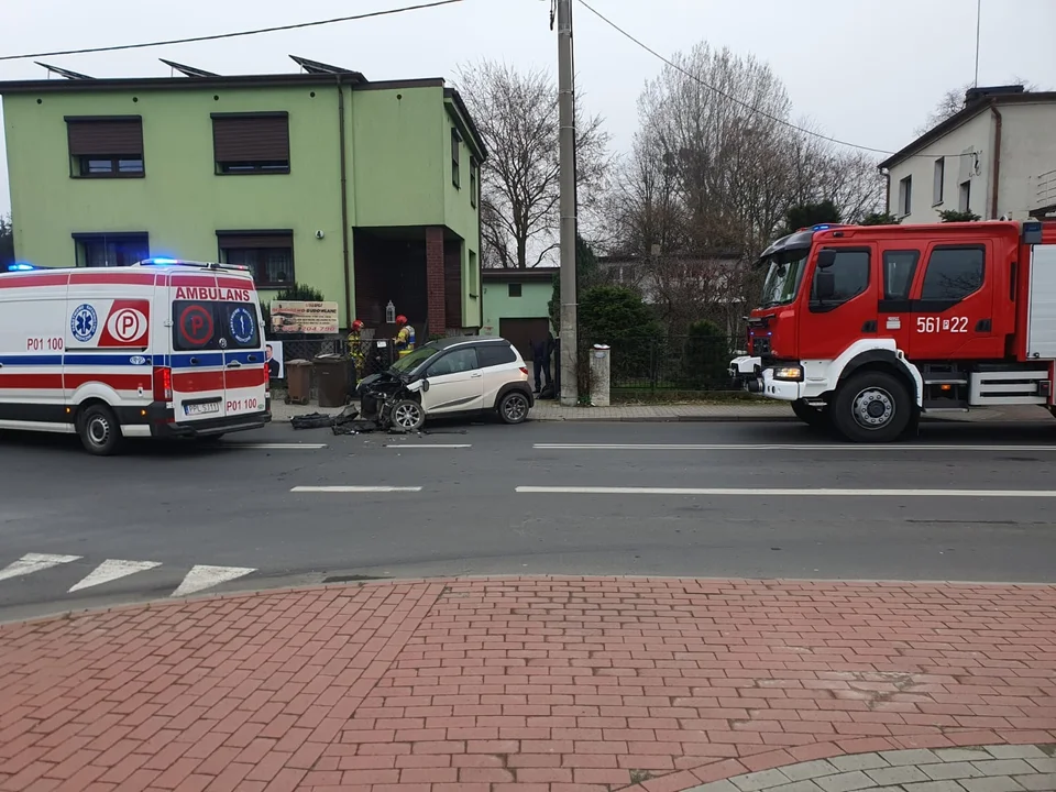 Kolizja na Zachodniej w Pleszewie