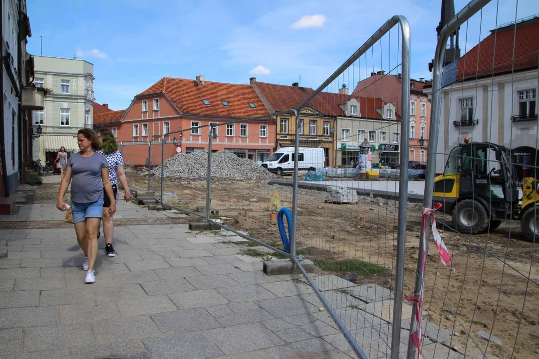 Przebudowa rynku w Jarocinie