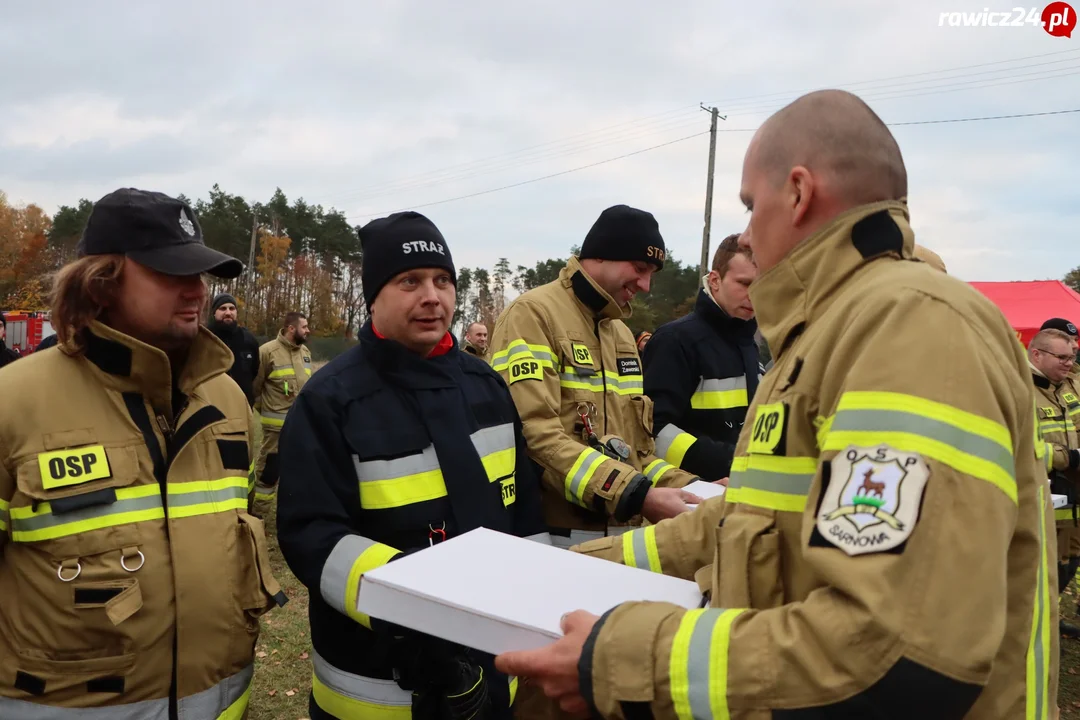 Szkolenie strażaków w Sarnowie