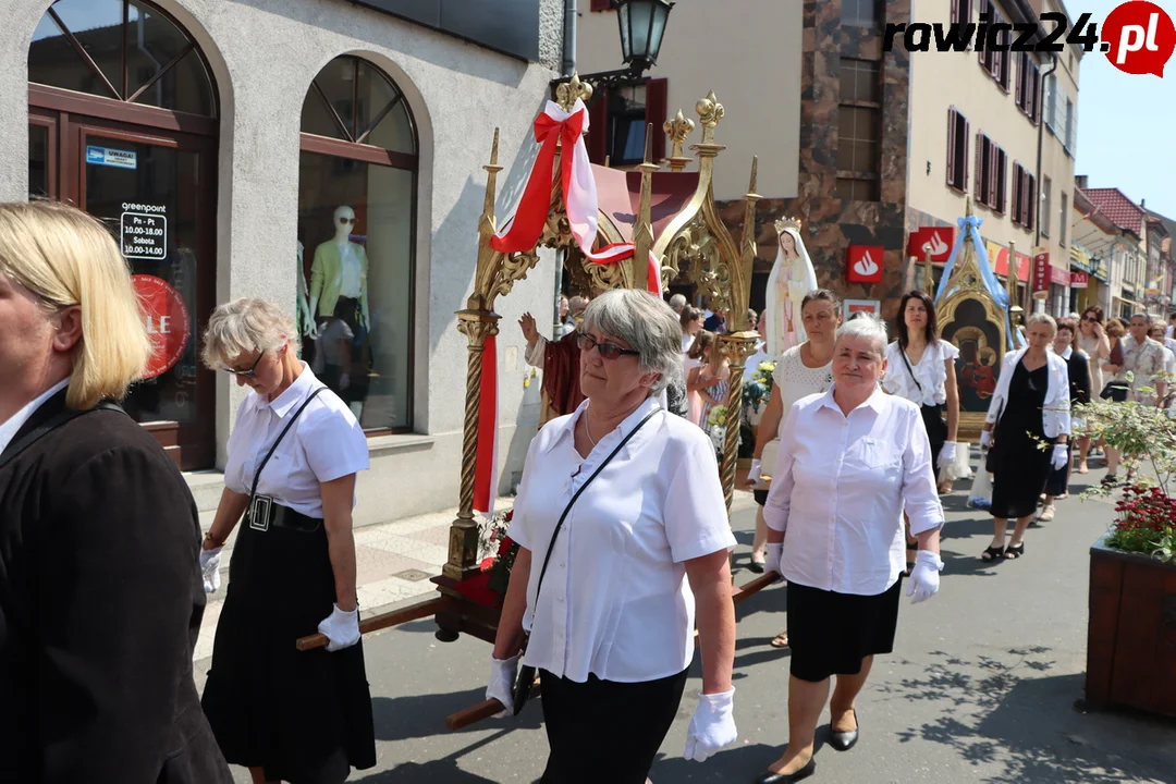 Rawicz. Procesja w Boże Ciało ulicami miasta (2023)