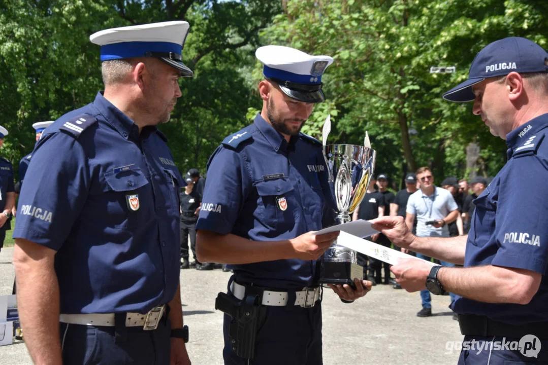 Podsumowanie 34. Konkursu "Policjant Ruchu Drogowego 2024" - finał  wojewódzki w Gostyniu