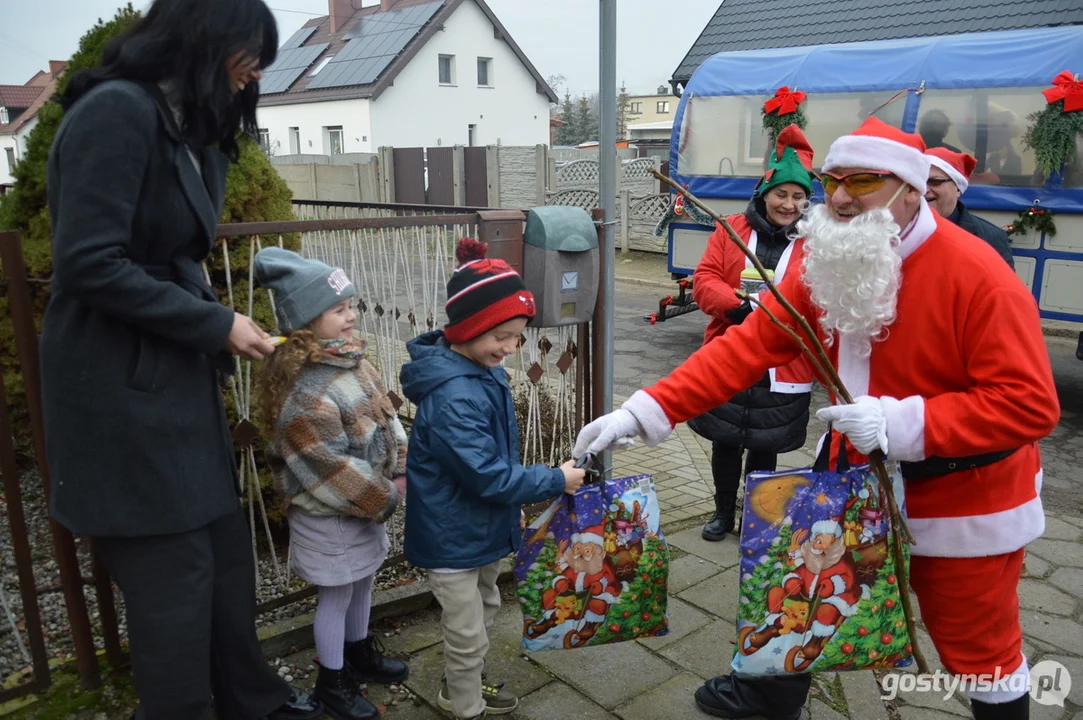 Korowód Świętego Mikołaja w Starej Krobia