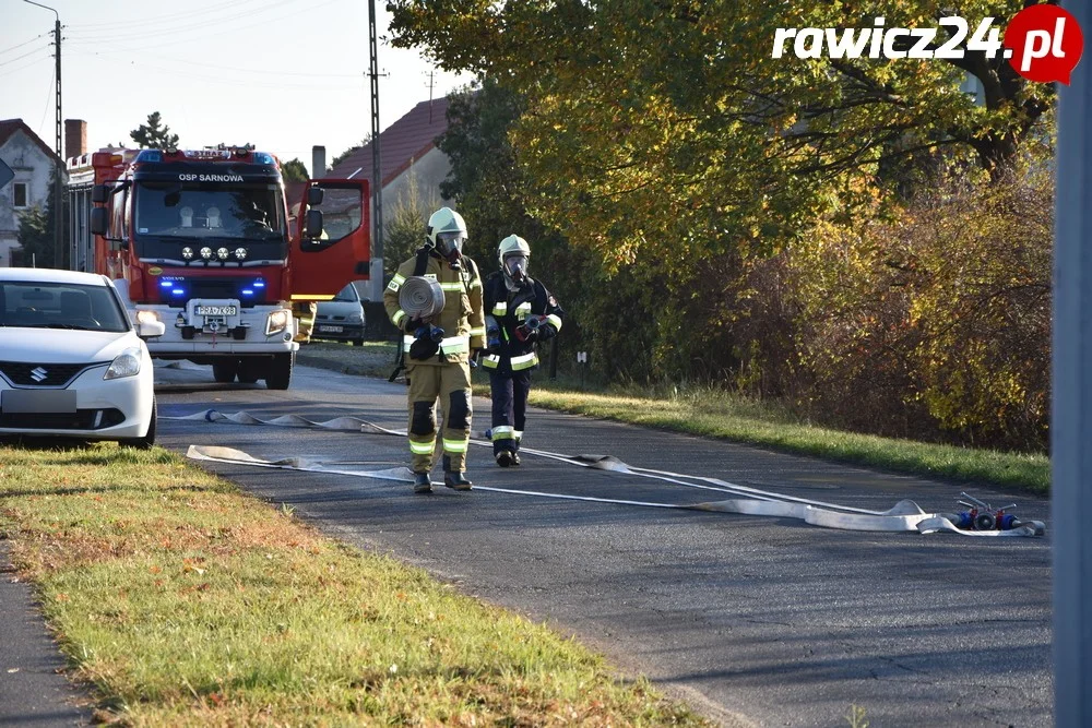 Ćwiczenia służb w Sarnowie i Rawiczu