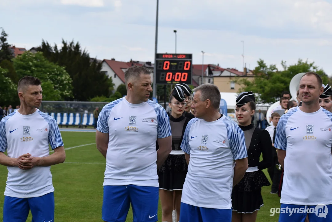 Mecz oldboyów Kani Gostyń i Lecha Poznań na 100-lecie Kani