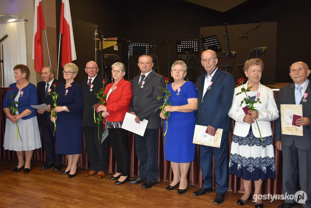 Uroczystości z okazji jubileuszu małżeństwa w Borku Wlkp.