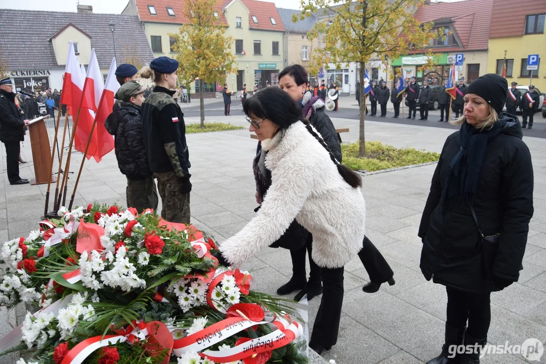 Narodowe Święto Niepodległości w Krobi 2024. Obchody 106. rocznicy odzyskania przez Polskę niepodległości