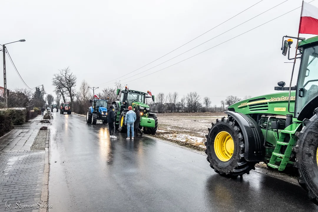 Protest rolników w powiecie krotoszyńskim