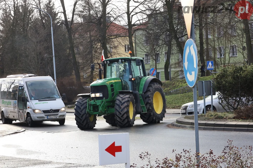 Protest rolników w Rawiczu