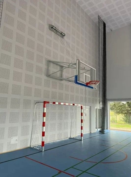 Sala sportowa w Komorzu Przybysławskim