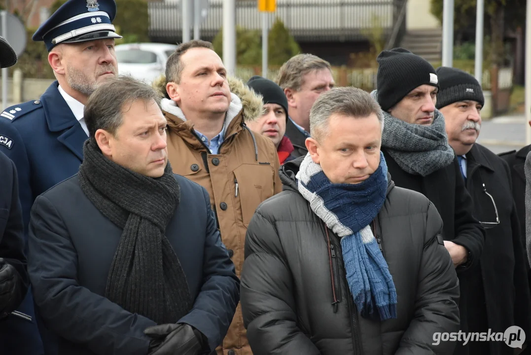 Otwarcie Ronda Powstańców Wielkopolskich w Poniecu