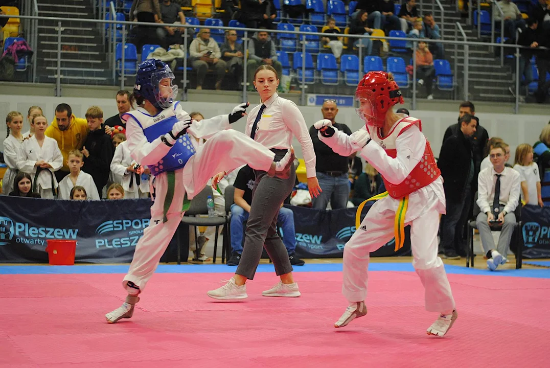 Liga Taekwondo Wesołek zagościła w Pleszewie [ZDJĘCIA] - Zdjęcie główne