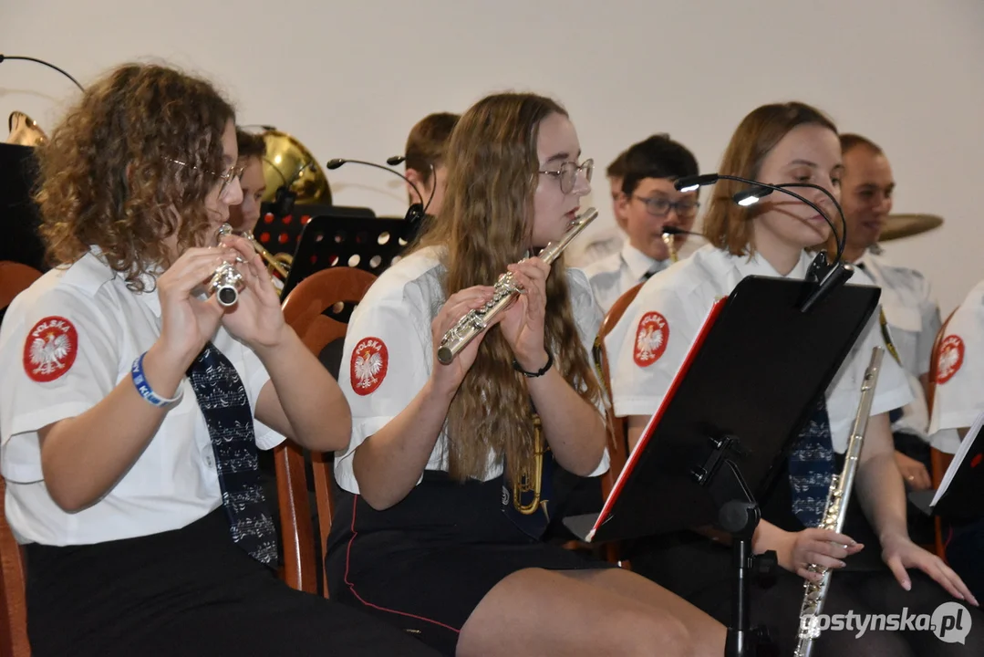 Orkiestra Dęta Miasta i Gminy Gostyń. Koncert dla darczyńców w Brzeziu