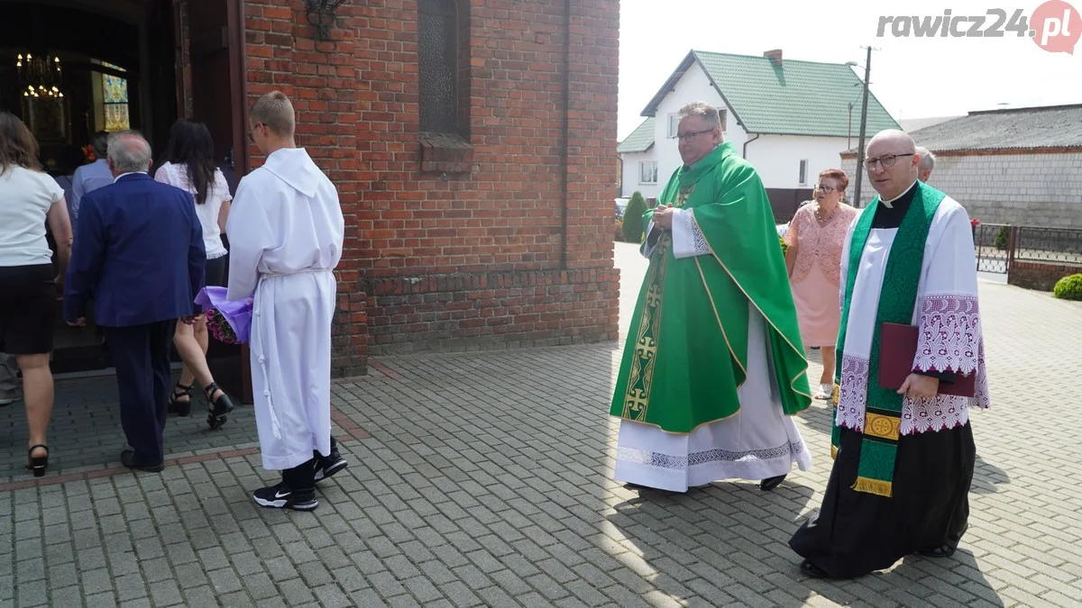 Powitanie nowego proboszcza w Kołaczkowicach