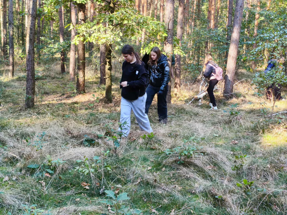 Akcja "Czysty las, czysta gmina" w Nadleśnictwie Piaski