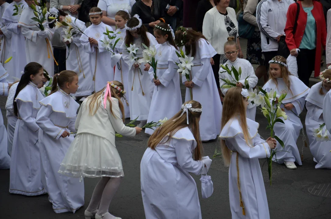 Procesja Bożego Ciała ulicami Krotoszyna w 2016 roku