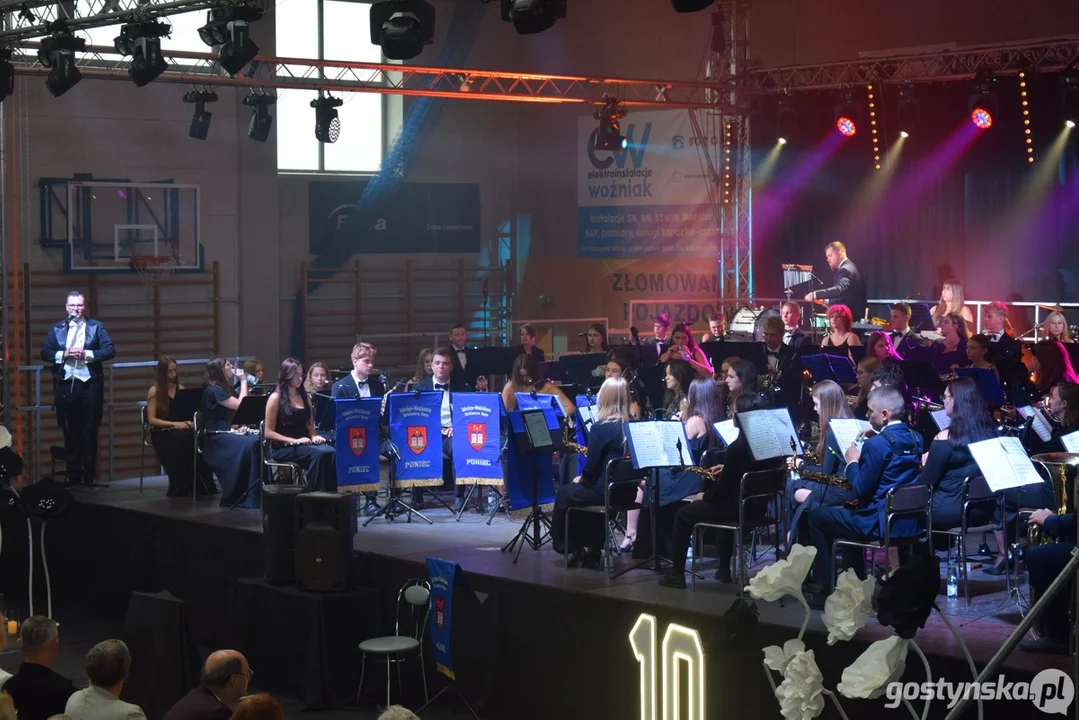 Koncert jubileuszowy Dziecięco-Młodzieżowej Orkiestry Dętej w Poniecu