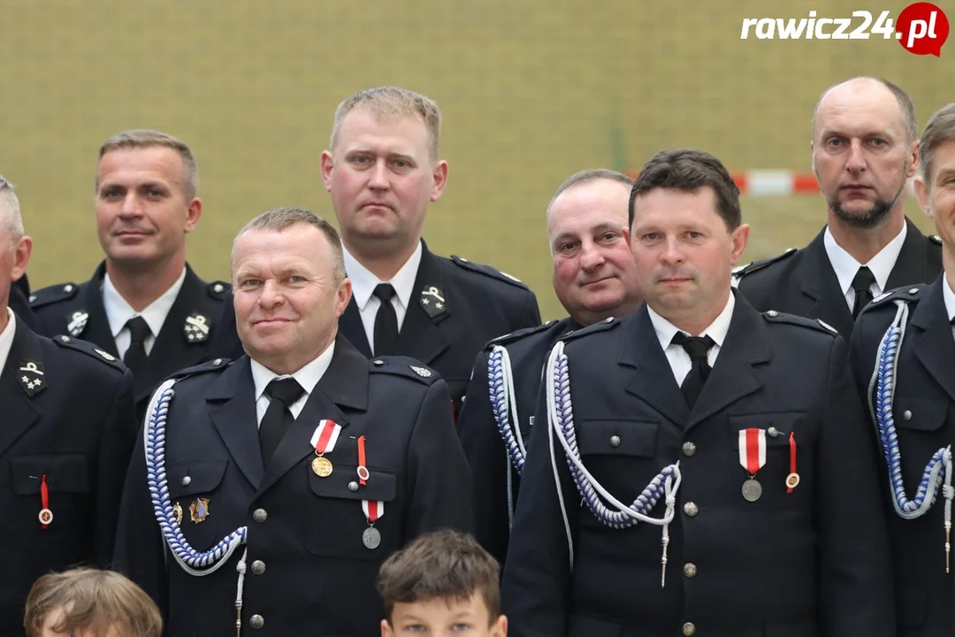 Capstrzyk strażacki druhów z gmin Pakosław i Miejska Górka