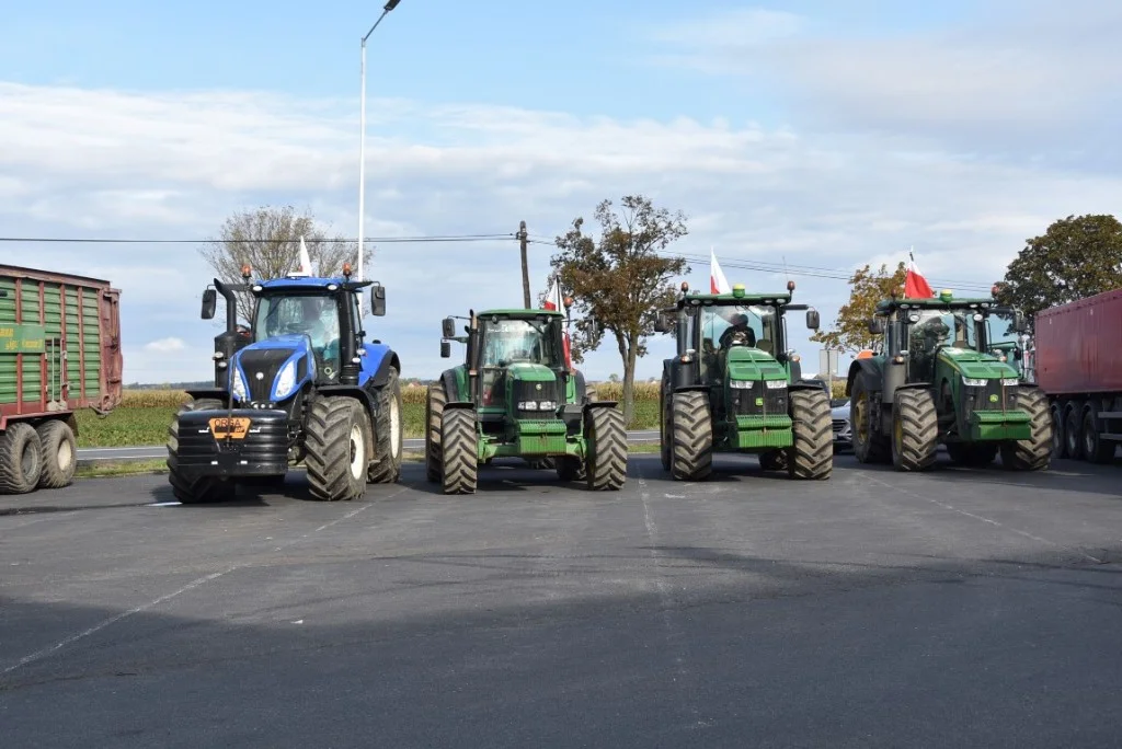 Protest rolników w powiecie krotoszyńskim w 2020 roku