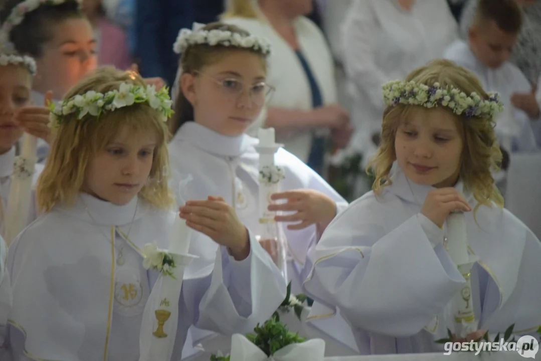 Pierwsza Komunia Św. w parafii św. Mikołaja w Krobi