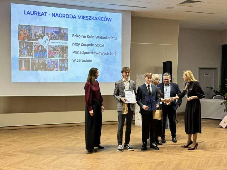 Gala z okazji Jarocińskiego Dnia Wolontariusza