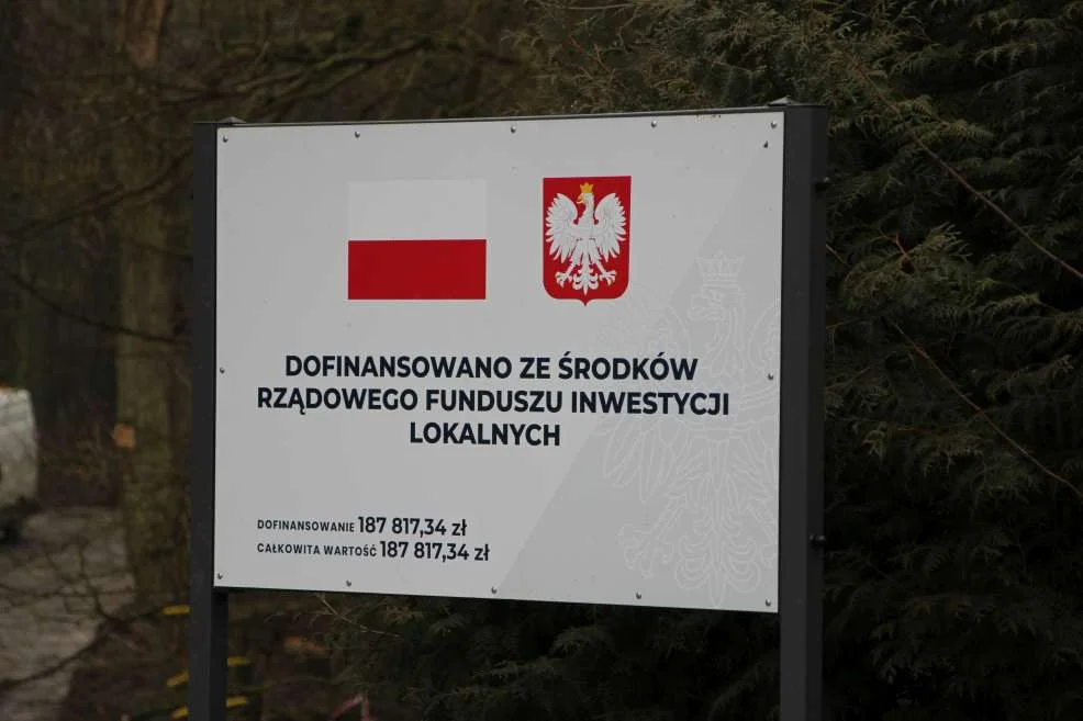 Budowa ścieżki rowerowej do młyna nad Lutynią