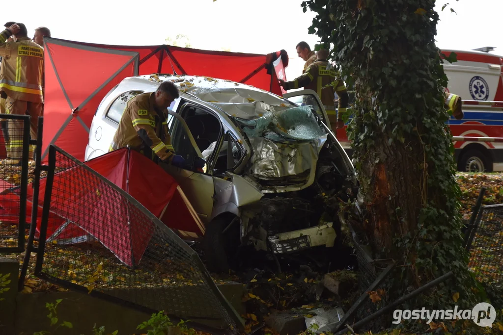 Tragiczny wypadek w Gębicach  w gm. Pępowo - 11.10.2022