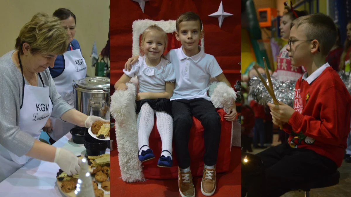 Gminne Mikołajki w szkole, ale choinkę mieszkańcy odpalali już na plantach - Zdjęcie główne