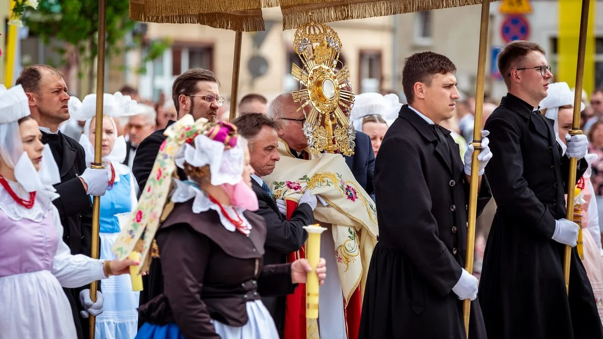 Procesja Bożego Ciała w Krobi 2024