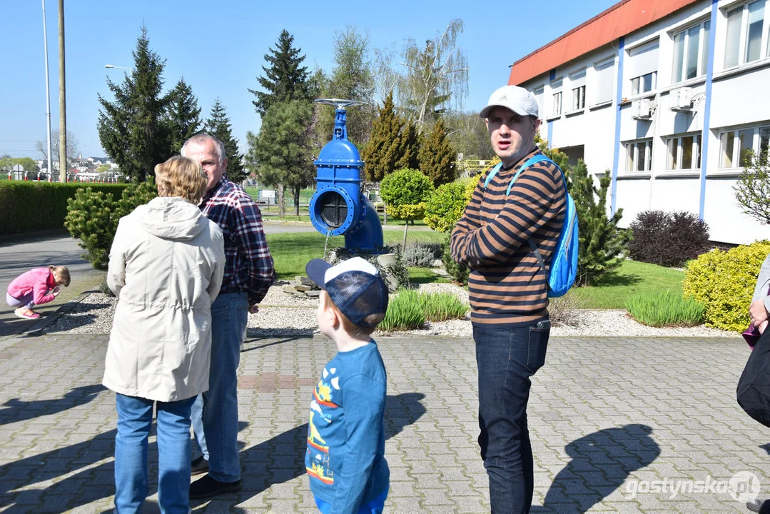 Zwiedzanie oczyszczalni ścieków w Gostyniu