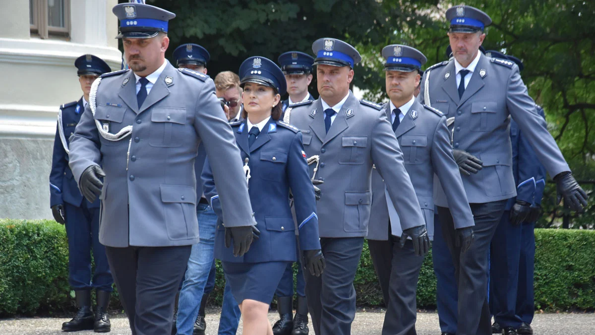 Święto Policji - obchody w Komendzie Powiatowej Policji w Gostyniu