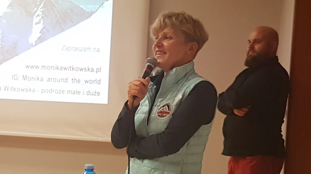 Podróżniczka, himalaistka - Monika Witkowska, druga Polka na K2, z wizytą w Gostyniu