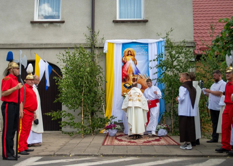 Procesja Bożego Ciała w Choczu