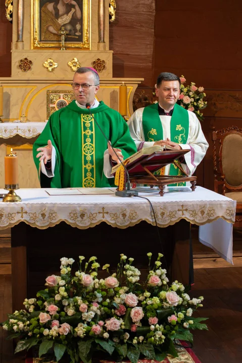 Poświęcenie drewnianego kościoła św. Marii Magdaleny w Krotoszynie