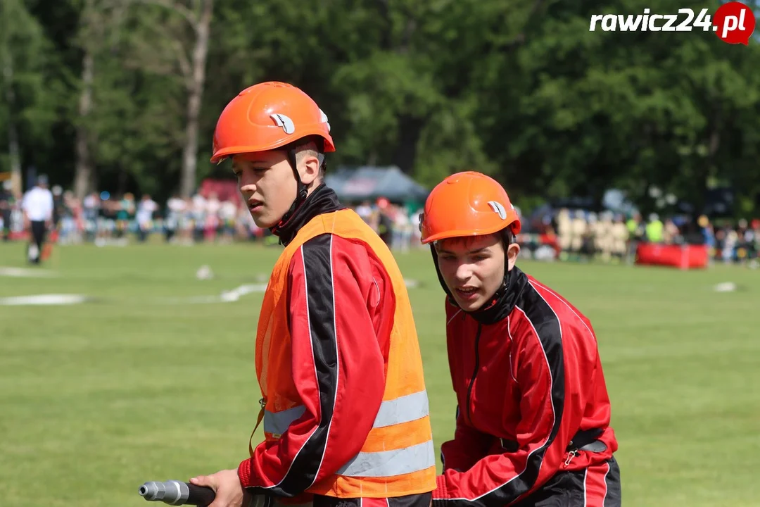 Gminne Zawody Sportowo-Pożarnicze w Sarnowie