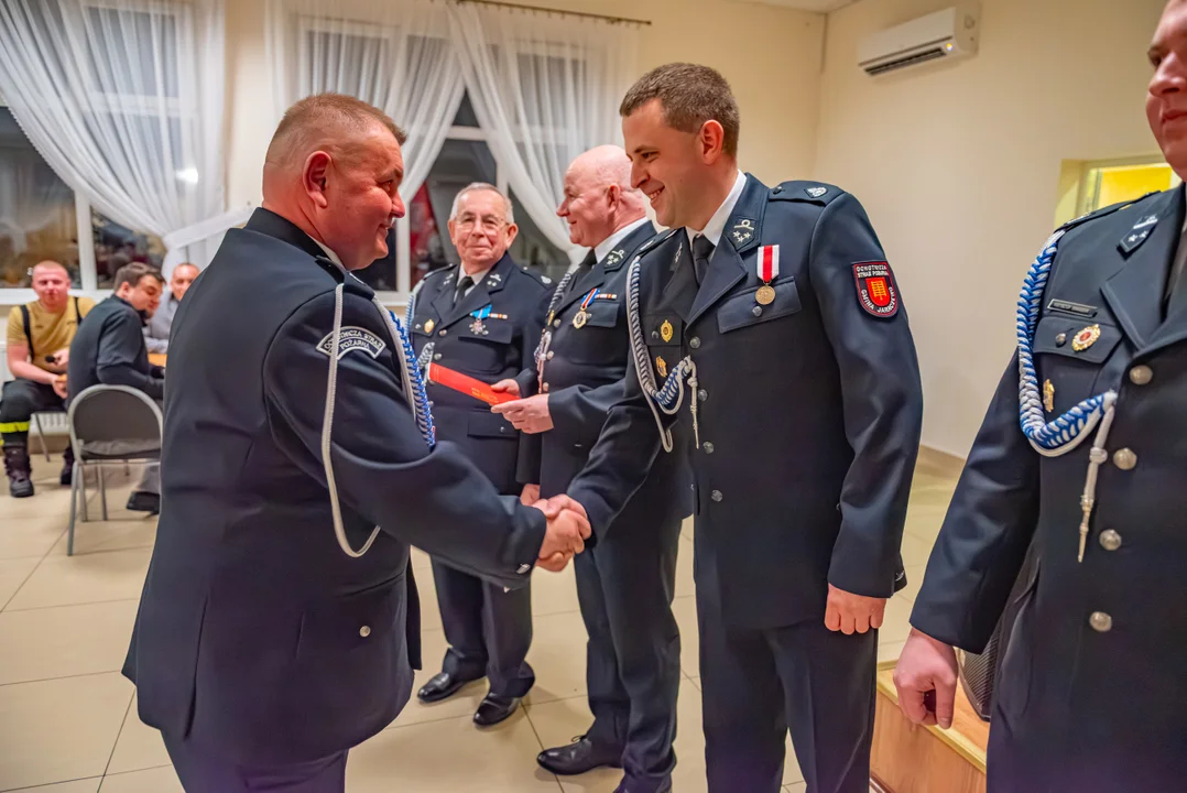 Wybory w OSP Rusko. Wręczono też medale strażakom [ZDJĘCIA]