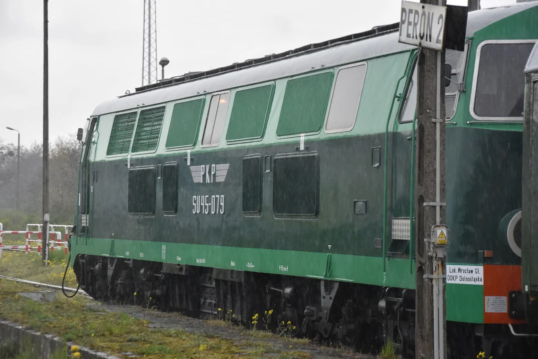 Pociąg turystyczny Baszta na linii Gostyń - Leszno