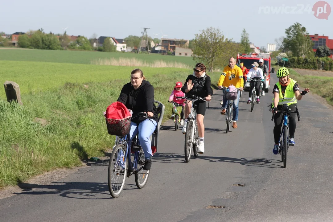 Rowerowy rajd po powiecie rawickim