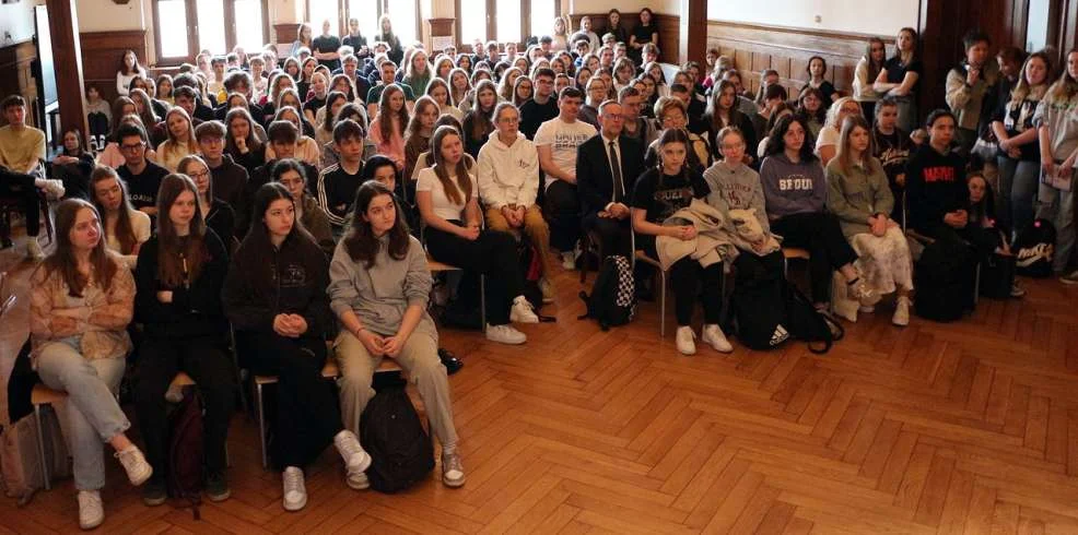 Spotkanie w Liceum Ogólnokształcącym w Jarocinie