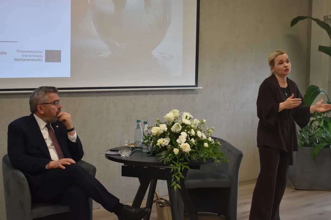 Wiceminister Urszula Gromadzka w Marszewie