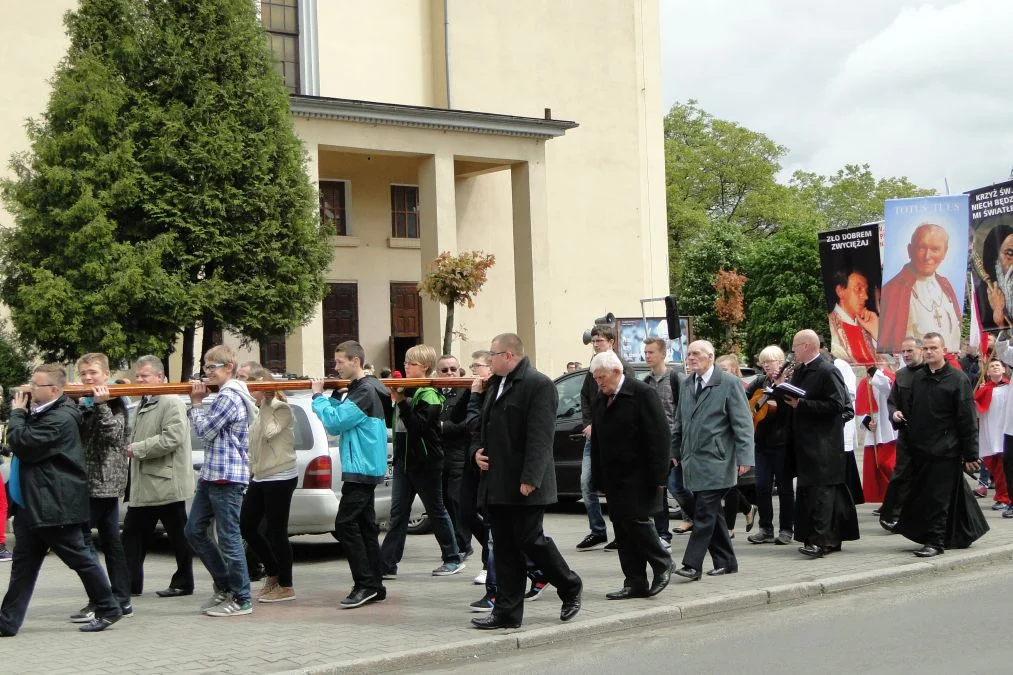 Symbole Światowych Dni Młodzieży w Jarocinie (2014)