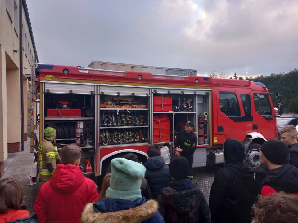 Krotoszyn. Uczniowie odwiedzili strażaków