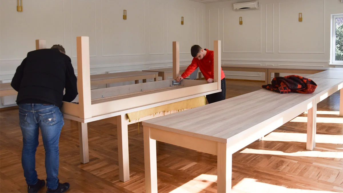 Wyremontowana świetlica wiejska w Daleszynie