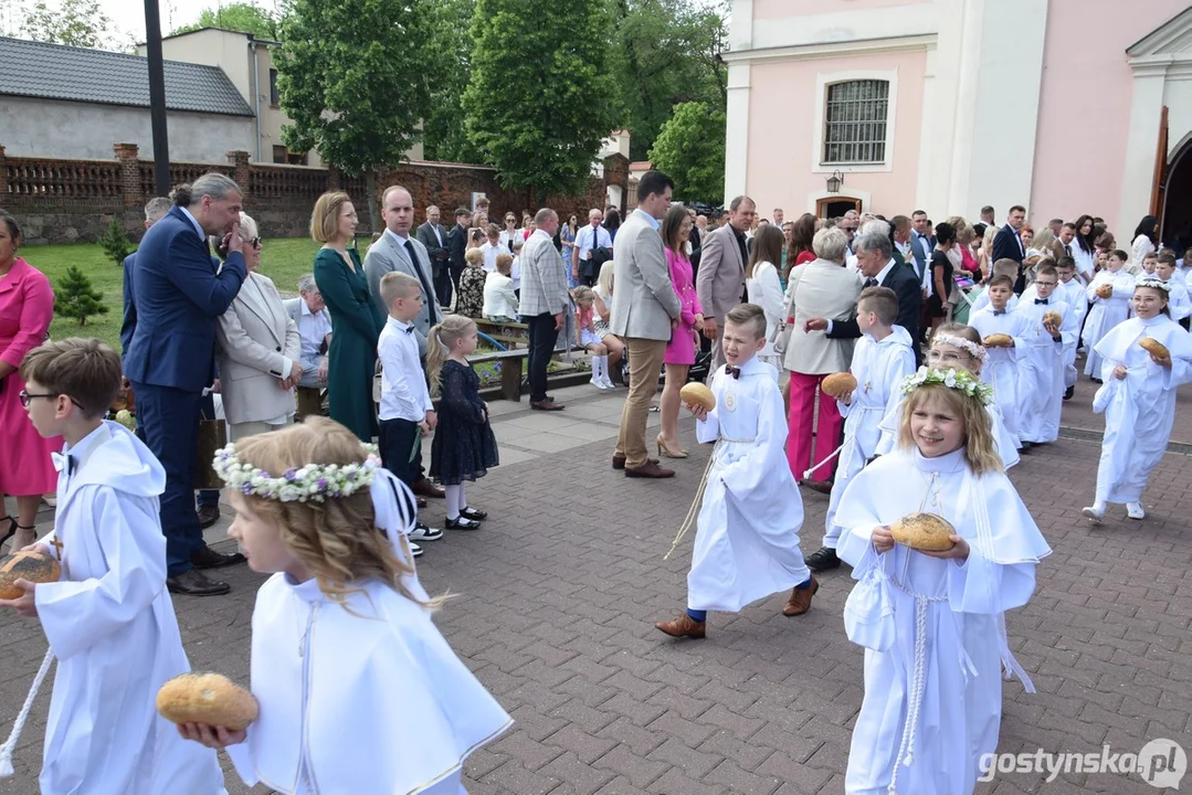 Pierwsza Komunia Św. w parafii św. Mikołaja w Krobi