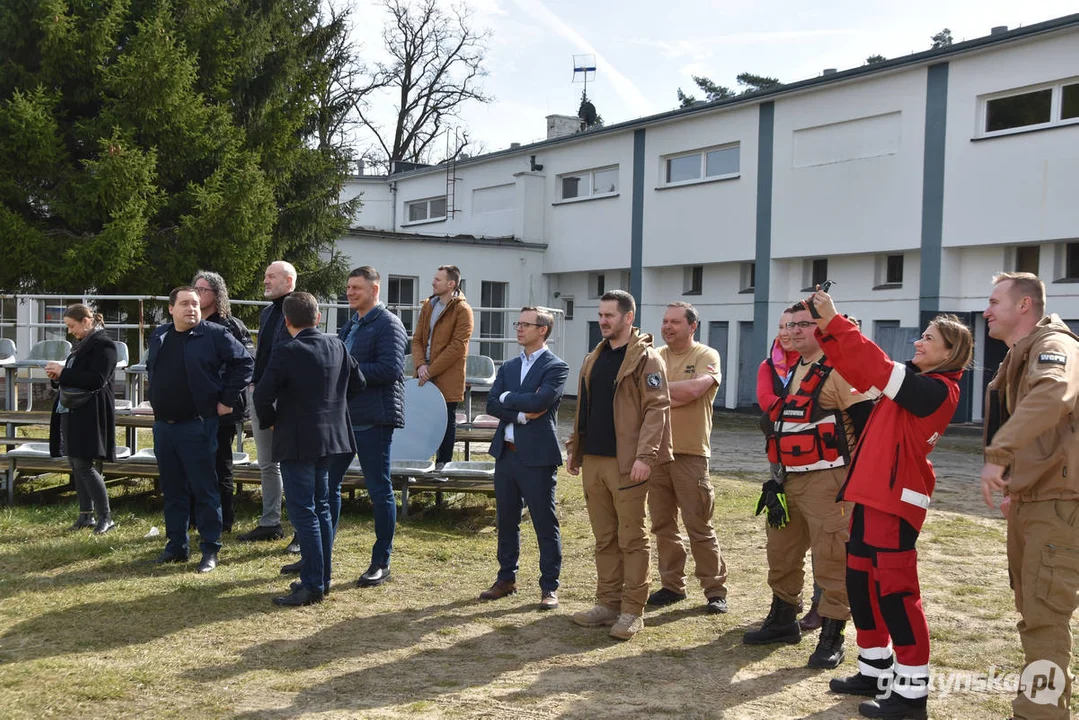 Otwarcie bazy gostyńskiego oddziału Wielkopolskiej Grupy Poszukiwawczo-Ratowniczej